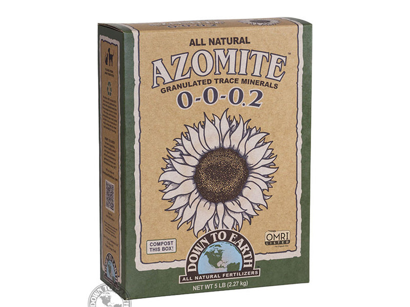 Azomite, soil amendment, 5 lbs.