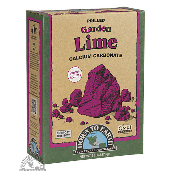 Garden Lime, soil amendment, 5 lbs. – Cricket Hill Garden